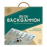 MISTER GADGET - JEU DE BACKGAMMON EN VERRE - STOCK4U GROUP